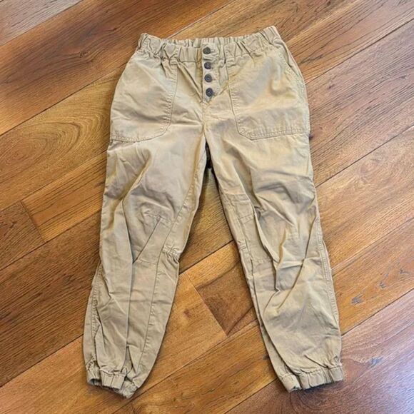 Free People Tan / Khaki Cadet Jogger Pants - Picture 6 of 13